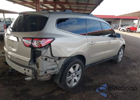 2015 Chevrolet Traverse Ltz из США, поврежденный, VIN 1GNKRJKDXFJ346104